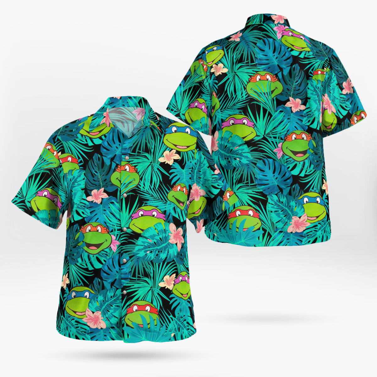 Tmnt Ninja Turtles Tropical Hawaiian Shirt