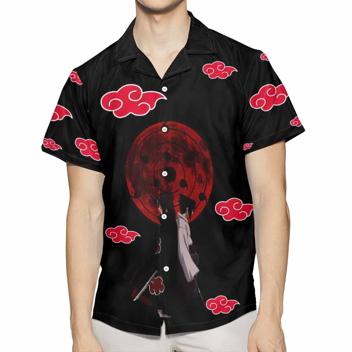 Uchiha Sasuke And Uchiha Itachi Naruto Hawaiian Shirt