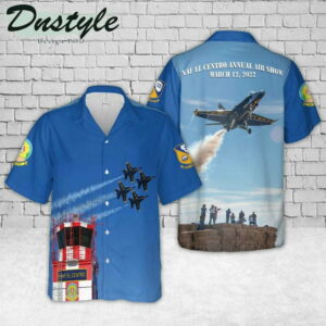 Us Navy Blue Angels Naf El Centro Annual Air Show Hawaiian Shirt