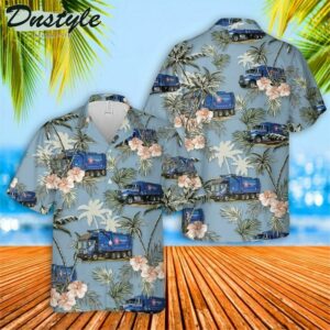 Us Waste Collector Garbage Trucks 2 Hawaiian Shirt