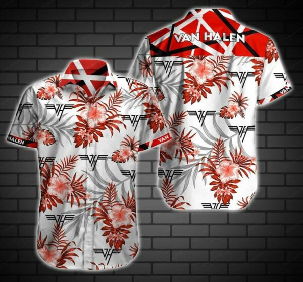 Van Halen Hawaiian Shirt Outfit Summer Beach