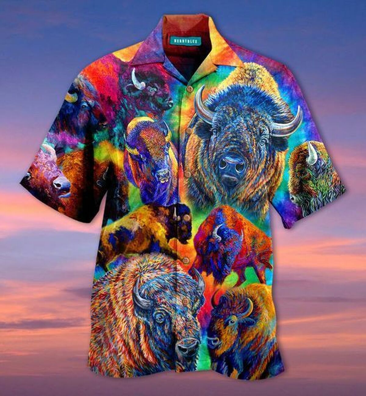 Wonderful Animal World Living In Harmony Hawaiian Shirt