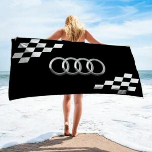 Audi Beach Towel Fashion Accessories Soft Cotton Luxury Summer Item