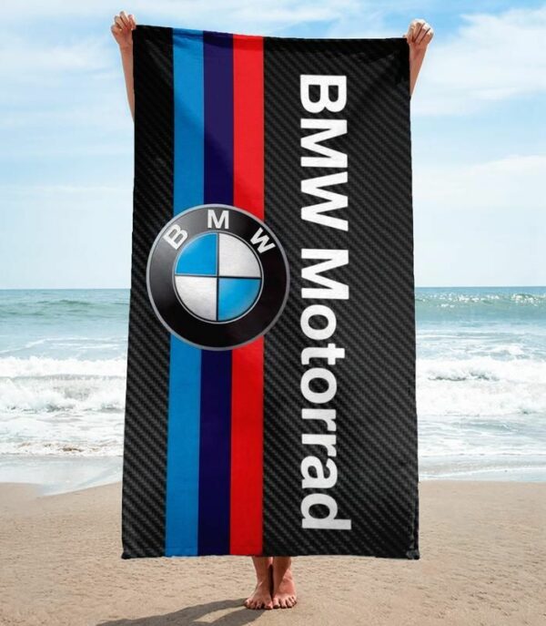 Bmw Motorrad Beach Towel Fashion Luxury Summer Item Accessories Soft Cotton