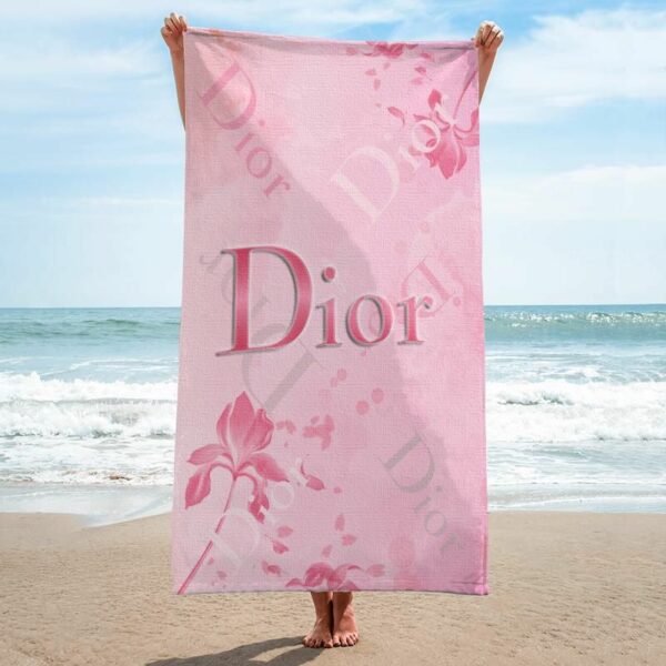 Dior Beach Towel Summer Item Luxury Soft Cotton Accessories Fashion