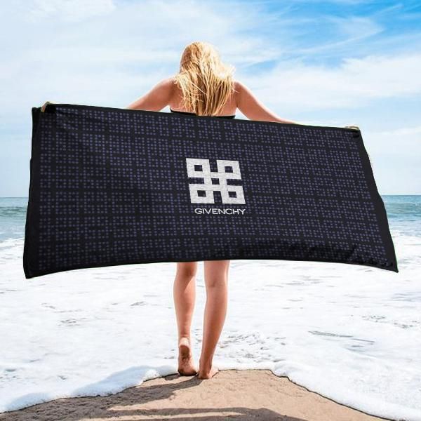 Givenchy Beach Towel Luxury Accessories Soft Cotton Summer Item Fashion