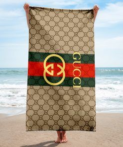 Gucci Beach Towel Accessories Soft Cotton Summer Item Fashion Luxury