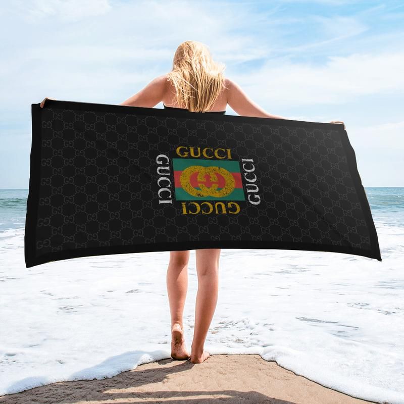 Gucci Beach Towel Accessories Summer Item Fashion Soft Cotton Luxury