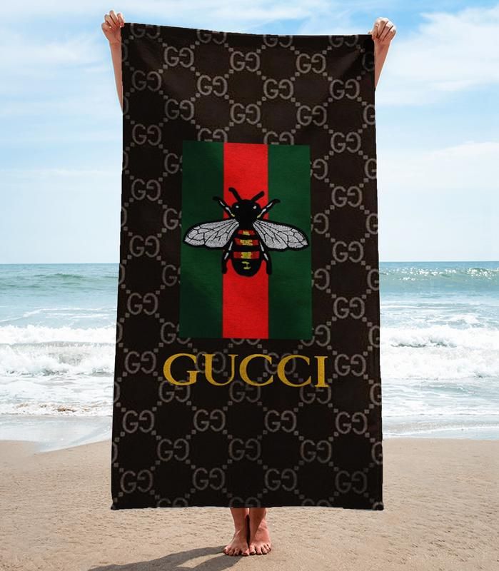 Gucci Beach Towel Luxury Summer Item Soft Cotton Accessories Fashion