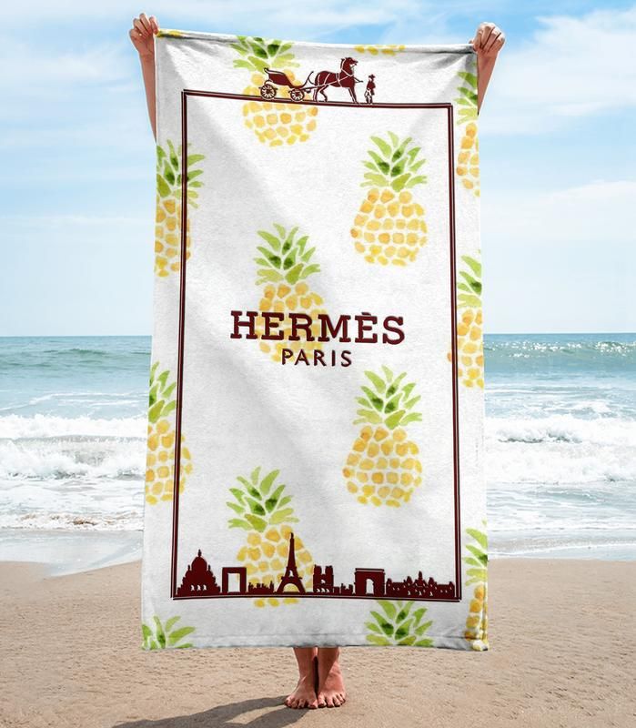 Hermess Beach Towel Fashion Soft Cotton Accessories Luxury Summer Item