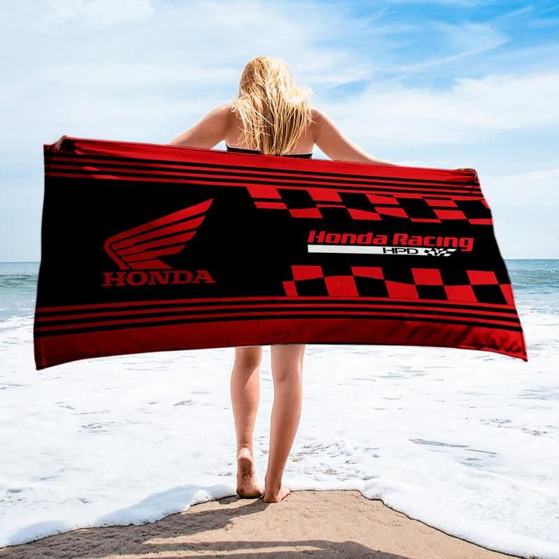 Honda Beach Towel Luxury Soft Cotton Accessories Summer Item Fashion