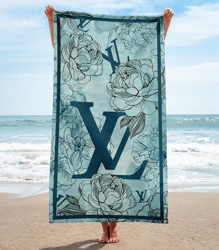 Lv Beach Towel Accessories Fashion Summer Item Soft Cotton Luxury