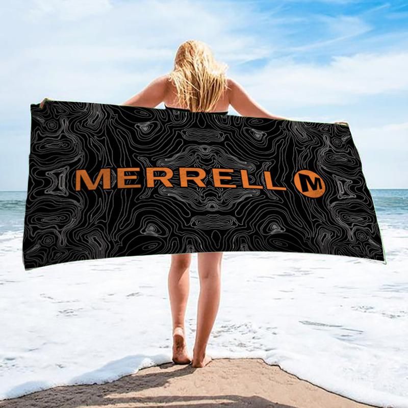 Merrell Beach Towel Soft Cotton Luxury Fashion Summer Item Accessories