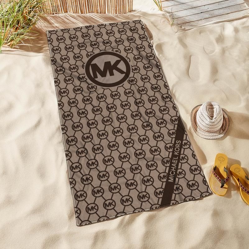 Michael Kors Beach Towel Summer Item Fashion Soft Cotton Luxury Accessories