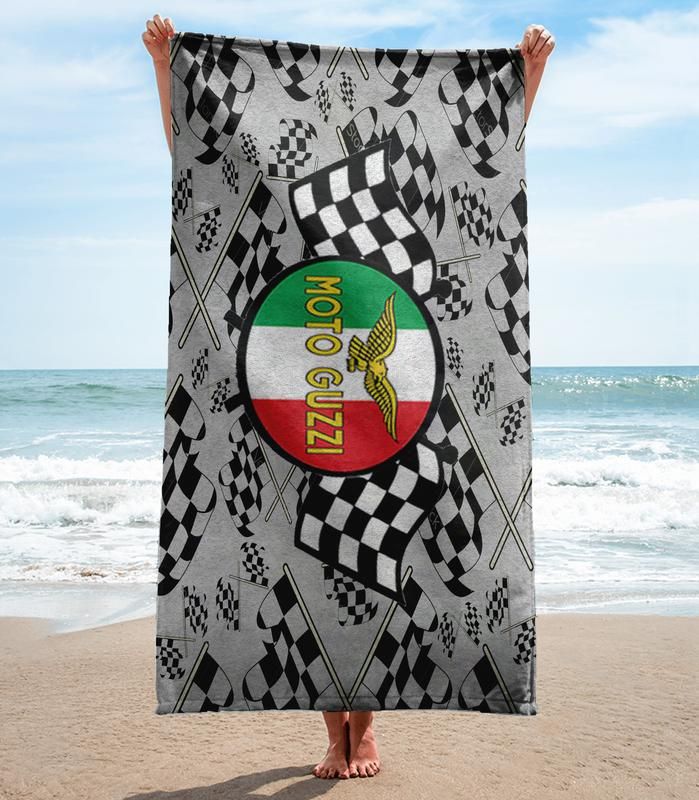 Moto Guzzi Beach Towel Accessories Soft Cotton Summer Item Fashion Luxury