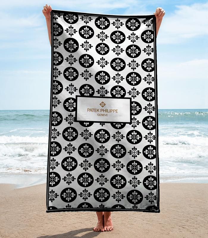 Patek Philippe Beach Towel Soft Cotton Summer Item Fashion Luxury Accessories