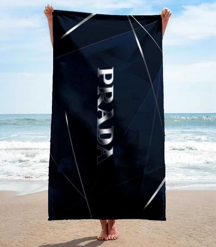 Prada Beach Towel Soft Cotton Accessories Luxury Summer Item Fashion