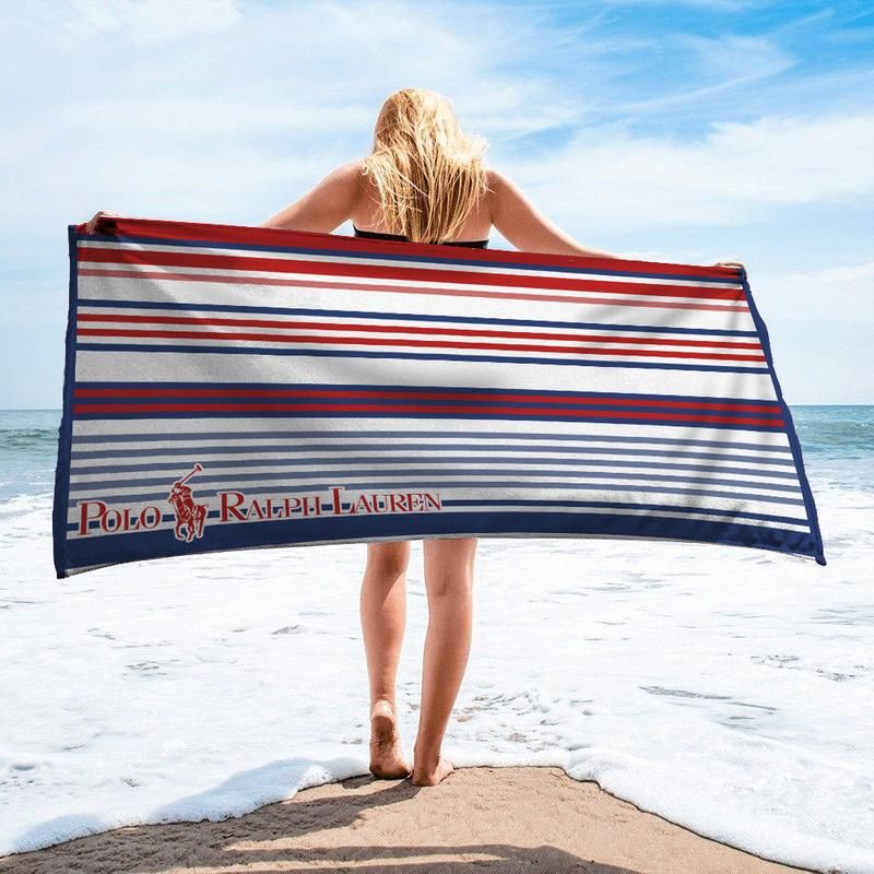 Ralph Lauren Beach Towel Soft Cotton Accessories Luxury Fashion Summer Item