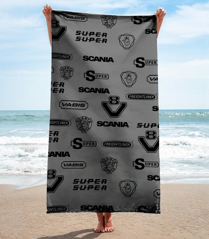 Scania Ab Beach Towel Fashion Soft Cotton Summer Item Luxury Accessories