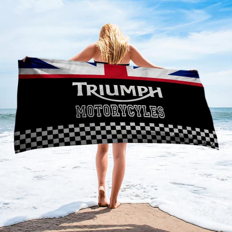 Triumph Beach Towel Soft Cotton Accessories Luxury Fashion Summer Item