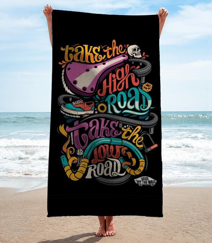 Vans Beach Towel Luxury Soft Cotton Fashion Summer Item Accessories