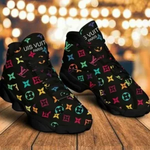 LV Louis Vuitton Retro Air Jordan 13 Luxury Shoes Trending Fashion Sneakers