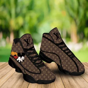 Louis Vuitton LV Mickey Mouse Disney Air Jordan 13 Sneakers Trending Shoes Fashion Luxury