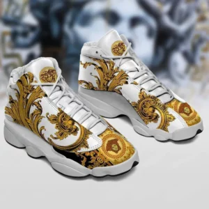 Gianni Versace White Air Jordan 13 Fashion Shoes Trending Luxury Sneakers