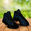 New Louis Vuitton Cyan Neon Black Air Jordan 13 Trending Sneakers Fashion Luxury Shoes