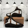 Louis Vuitton Black Air Jordan 13 Luxury Shoes Sneakers Trending Fashion