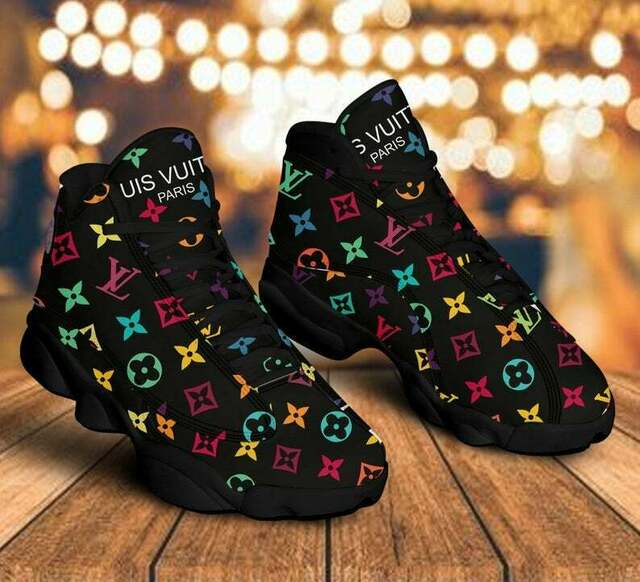 Louis Vuitton Retro Air Jordan 13 Luxury Fashion Shoes Trending Sneakers