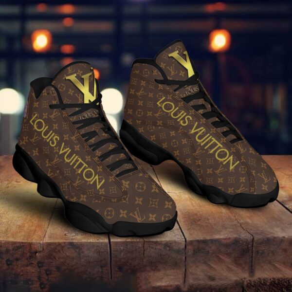 Louis Vuitton Paris Brown Air Jordan 13 Fashion Trending Shoes Sneakers Luxury