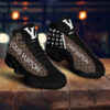 Louis Vuitton Black Brown Air Jordan 13 Trending Fashion Luxury Sneakers Shoes