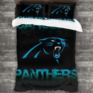 Carolina Panthers Logo Type 2 Bedding Sets Sporty Bedroom Home Decor