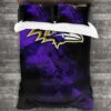 Baltimore Ravens Logo Type 3 Bedding Sets Sporty Bedroom Home Decor