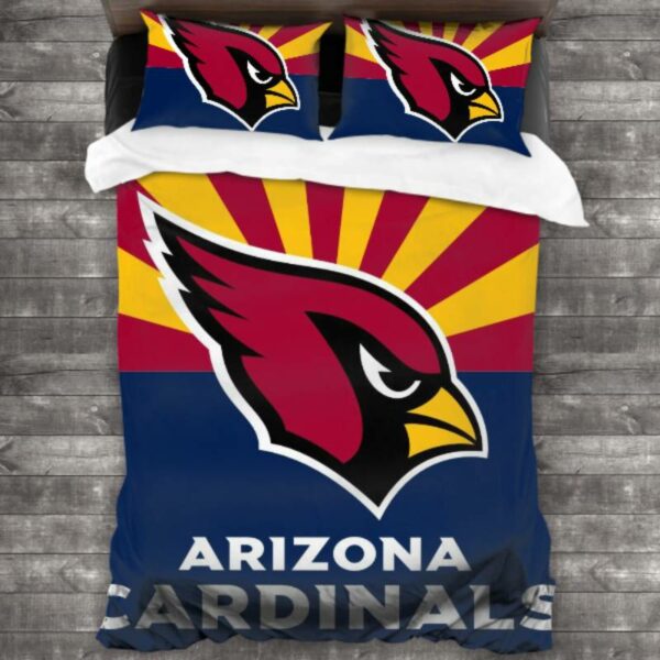 Arizona Cardinals Logo Type 4 Bedding Sets Sporty Bedroom Home Decor