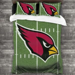 Nfl Arizona Cardinals Logo Type 26 Bedding Sets Sporty Bedroom Home Decor