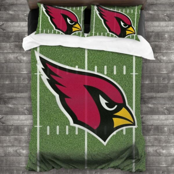 Nfl Arizona Cardinals Logo Type 26 Bedding Sets Sporty Bedroom Home Decor