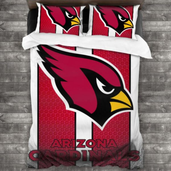 Nfl Arizona Cardinals Logo Type 29 Bedding Sets Sporty Bedroom Home Decor