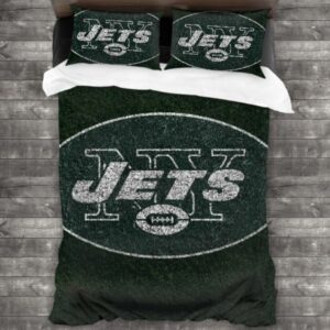 New York Jets Logo Type 30 Bedding Sets Sporty Bedroom Home Decor