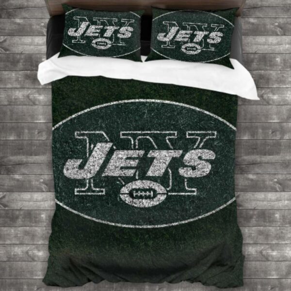 New York Jets Logo Type 30 Bedding Sets Sporty Bedroom Home Decor