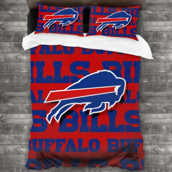 Nfl Buffalo Bills Logo Type 34 Bedding Sets Sporty Bedroom Home Decor