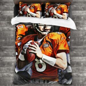 Nfl Denver Broncos Logo Type 38 Bedding Sets Sporty Bedroom Home Decor