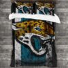 Nfl Jacksonville Jaguars Logo Type 49 Bedding Sets Sporty Bedroom Home Decor