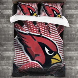 Arizona Cardinals Logo Type 74 Bedding Sets Sporty Bedroom Home Decor