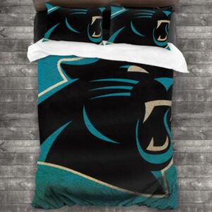 Carolina Panthers Logo Type 80 Bedding Sets Sporty Bedroom Home Decor