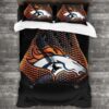 Denver Broncos Logo Type 87 Bedding Sets Sporty Bedroom Home Decor