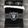 Las Vegas Raiders Logo Type 90 Bedding Sets Sporty Bedroom Home Decor