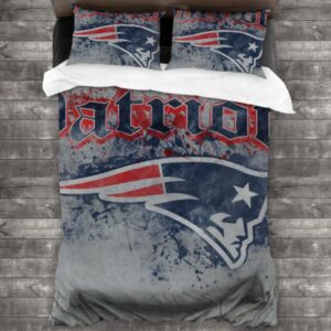 New England Patriots Logo Type 102 Bedding Sets Sporty Bedroom Home Decor