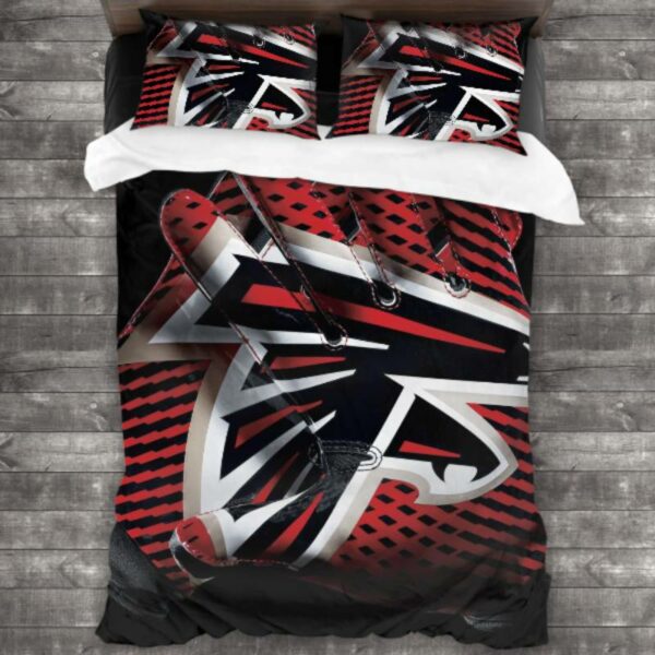 Nfl Atlanta Falcons Logo Type 103 Bedding Sets Sporty Bedroom Home Decor